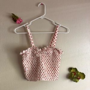 Polka Dot Crop tank
